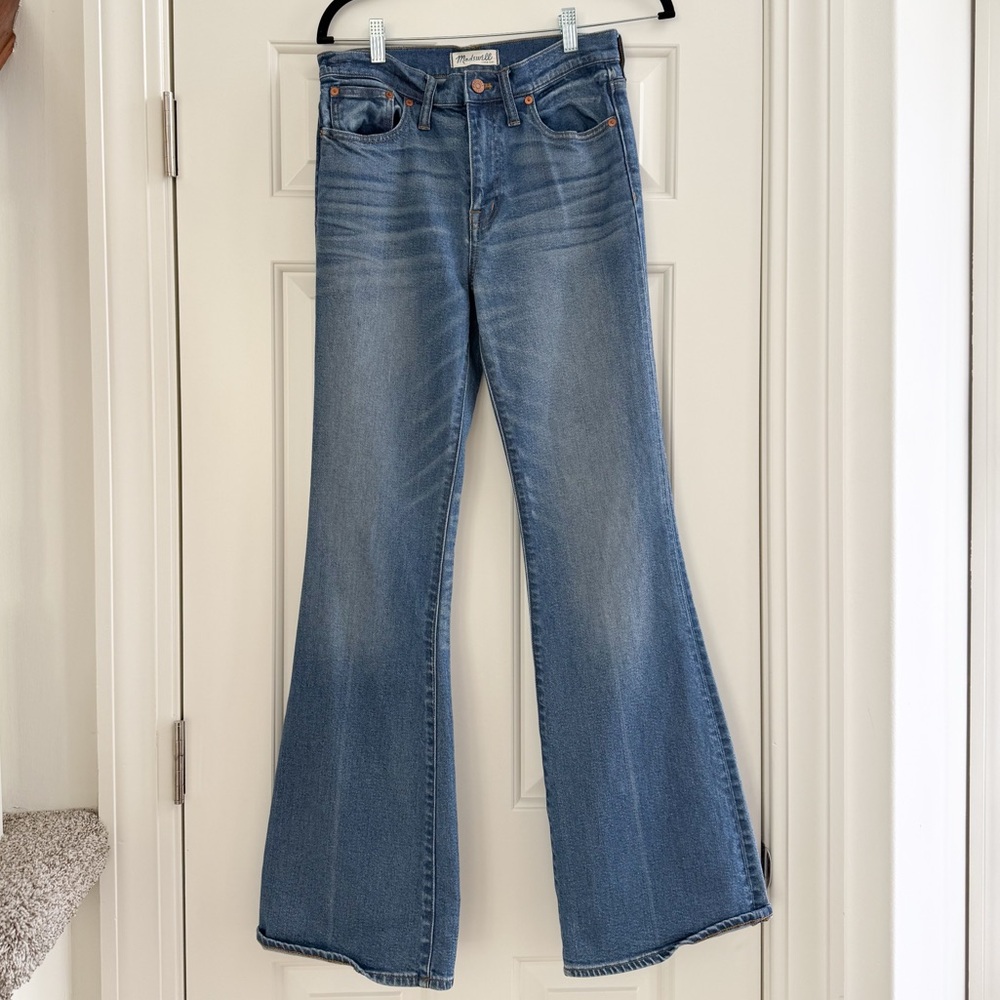 Madewell Blue Flare & Wide Leg Jeans